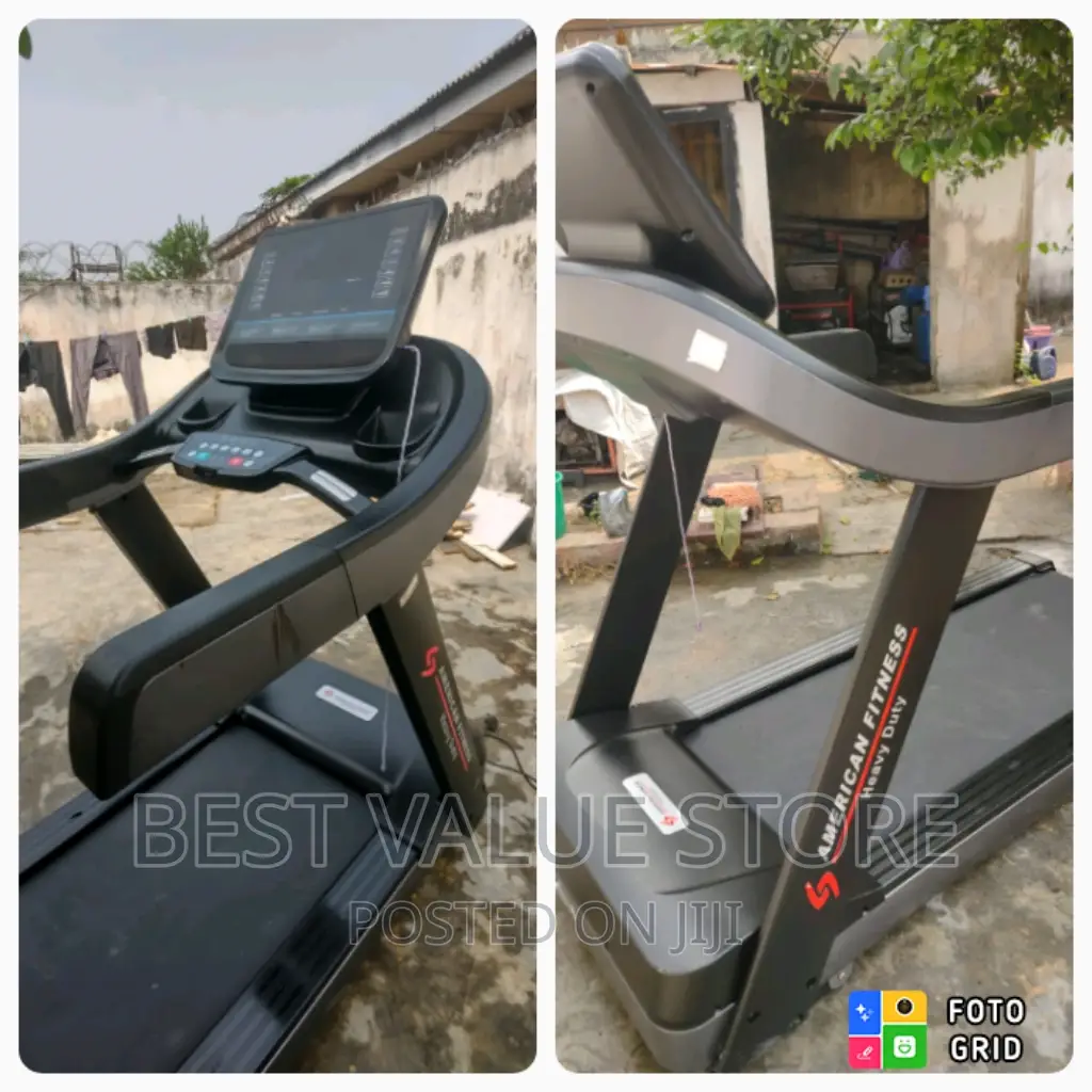 Fairly Use 4hp Treadmill With Big Screen