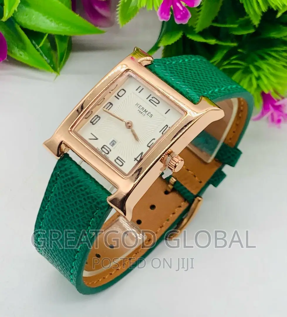 HERMES FEMALE Design Wristwatch Available in Colors