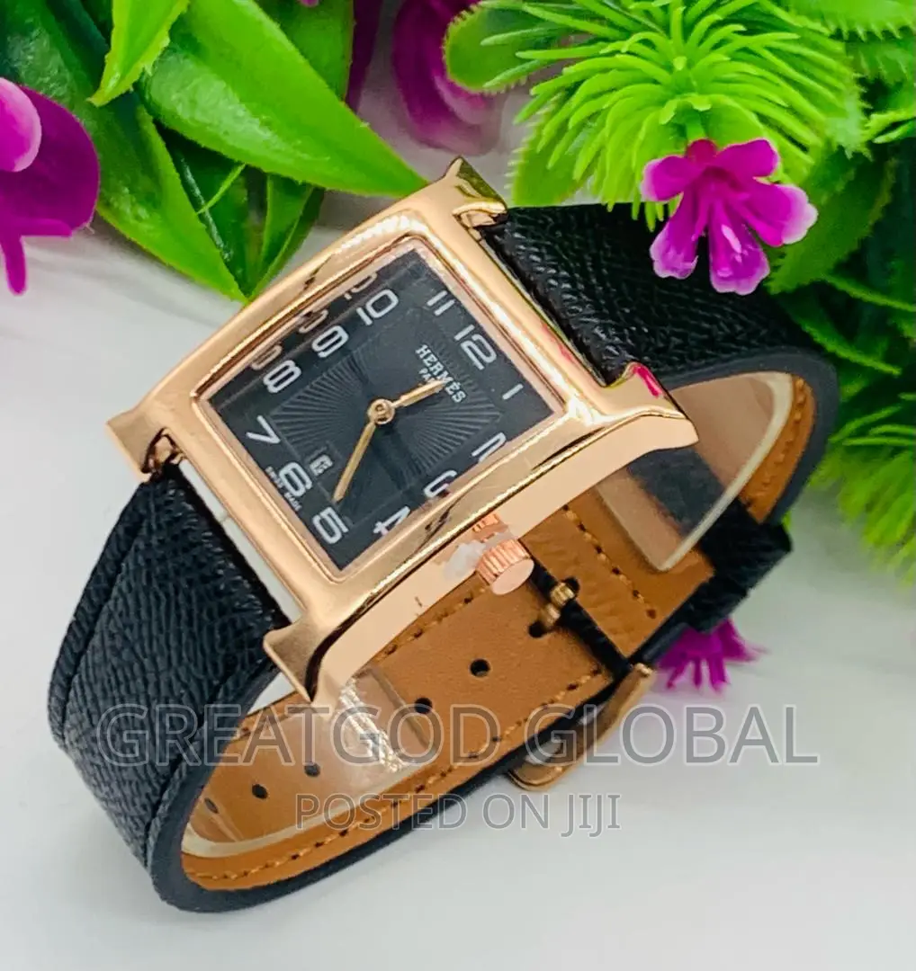 HERMES FEMALE Design Wristwatch Available in Colors