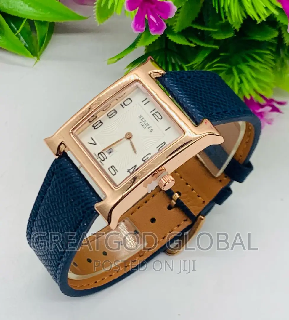 HERMES FEMALE Design Wristwatch Available in Colors