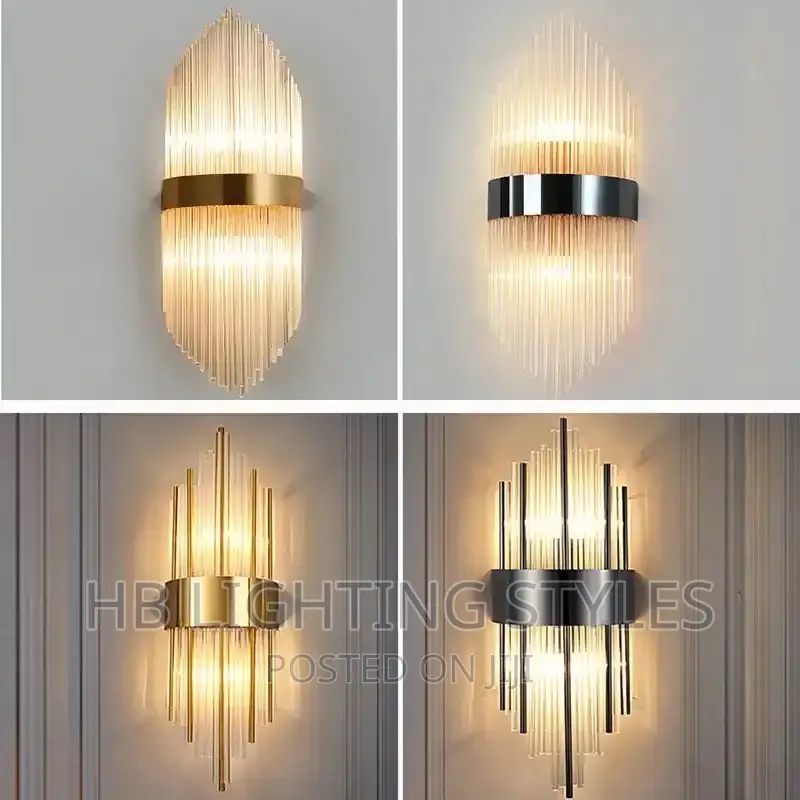 Light Luxury Wall Lamp Modern LED Gold Wall Light