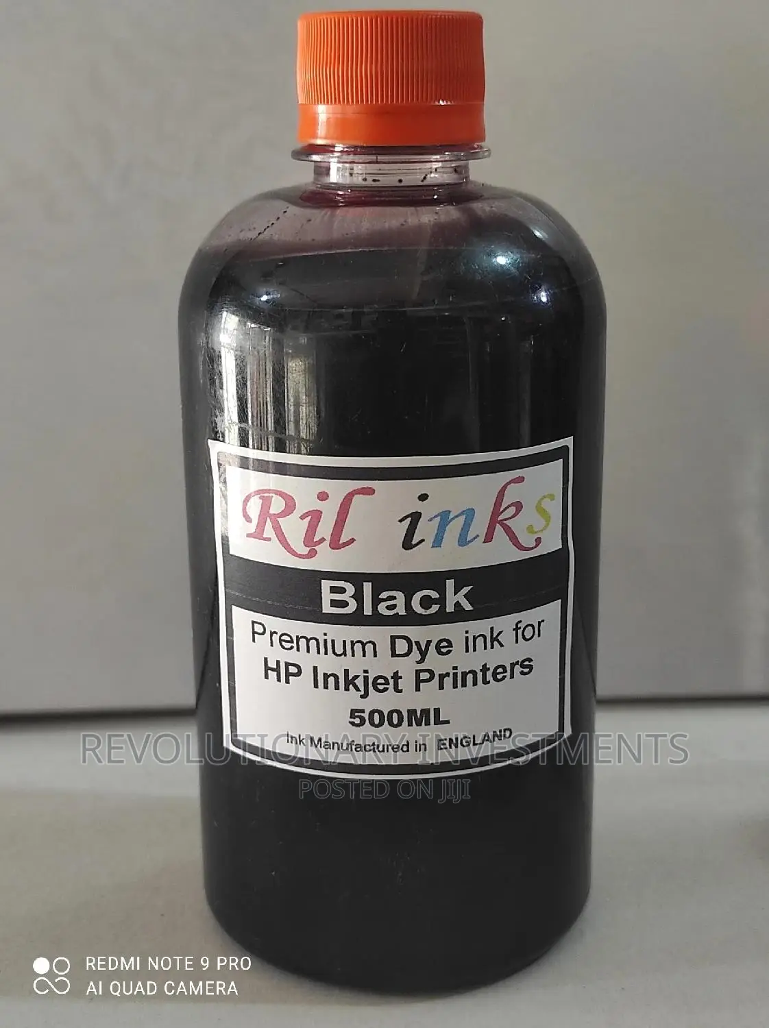 Rill HP Refill Ink 500ml Black