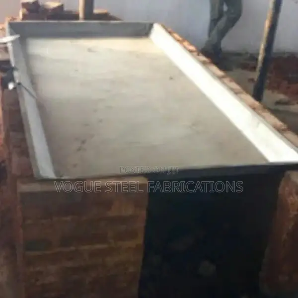 3mm Stainless Steel Manual Gari Fryer 4 by 8 Feet