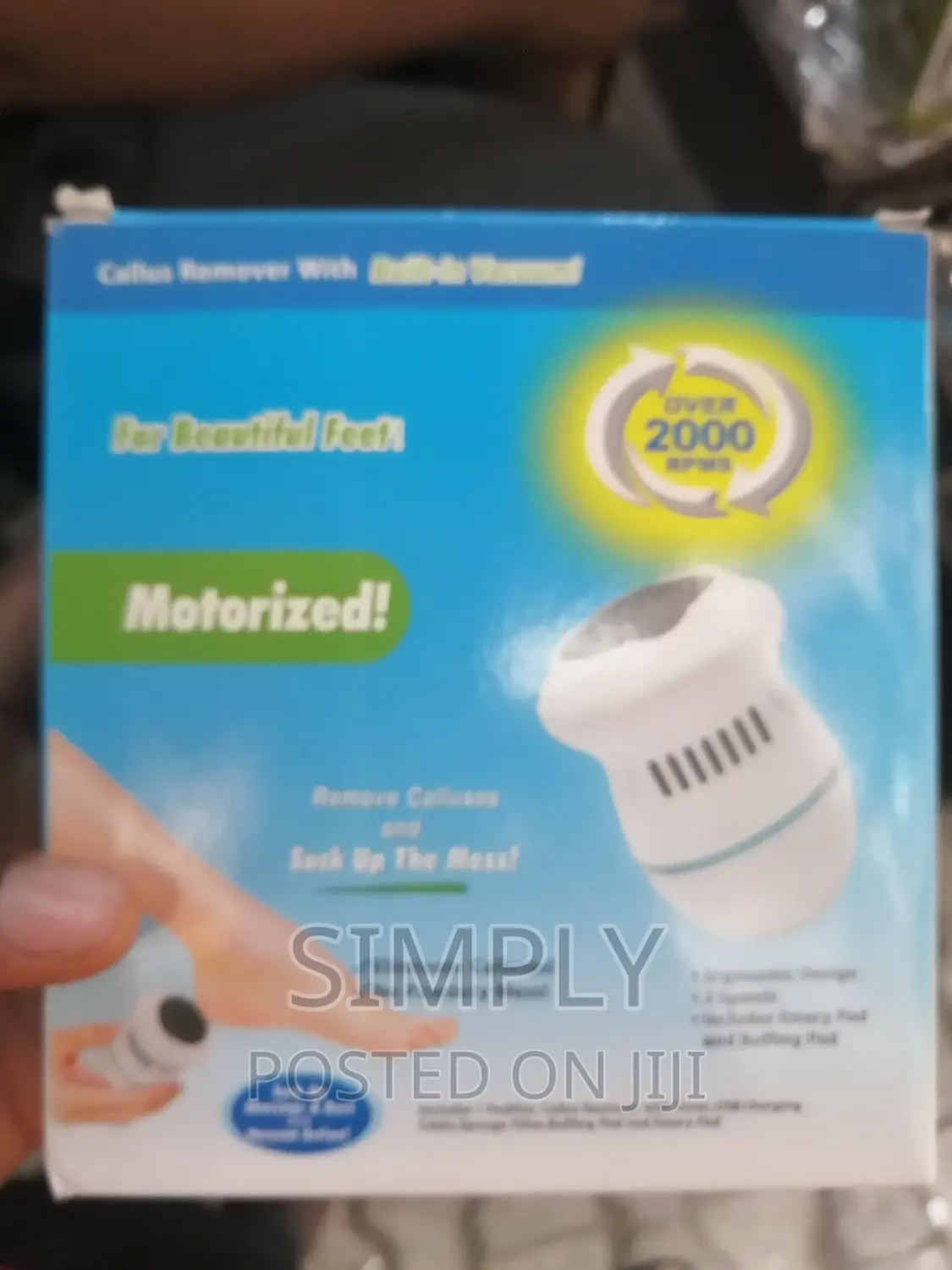 Motorized Cellus Remover