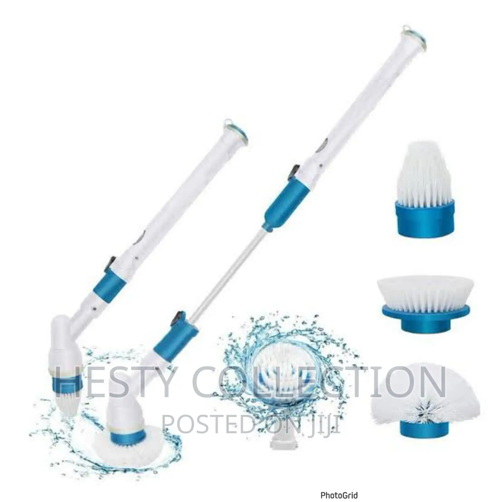 Electric Rechargeable Cordless Hurricane Spin Scrubber