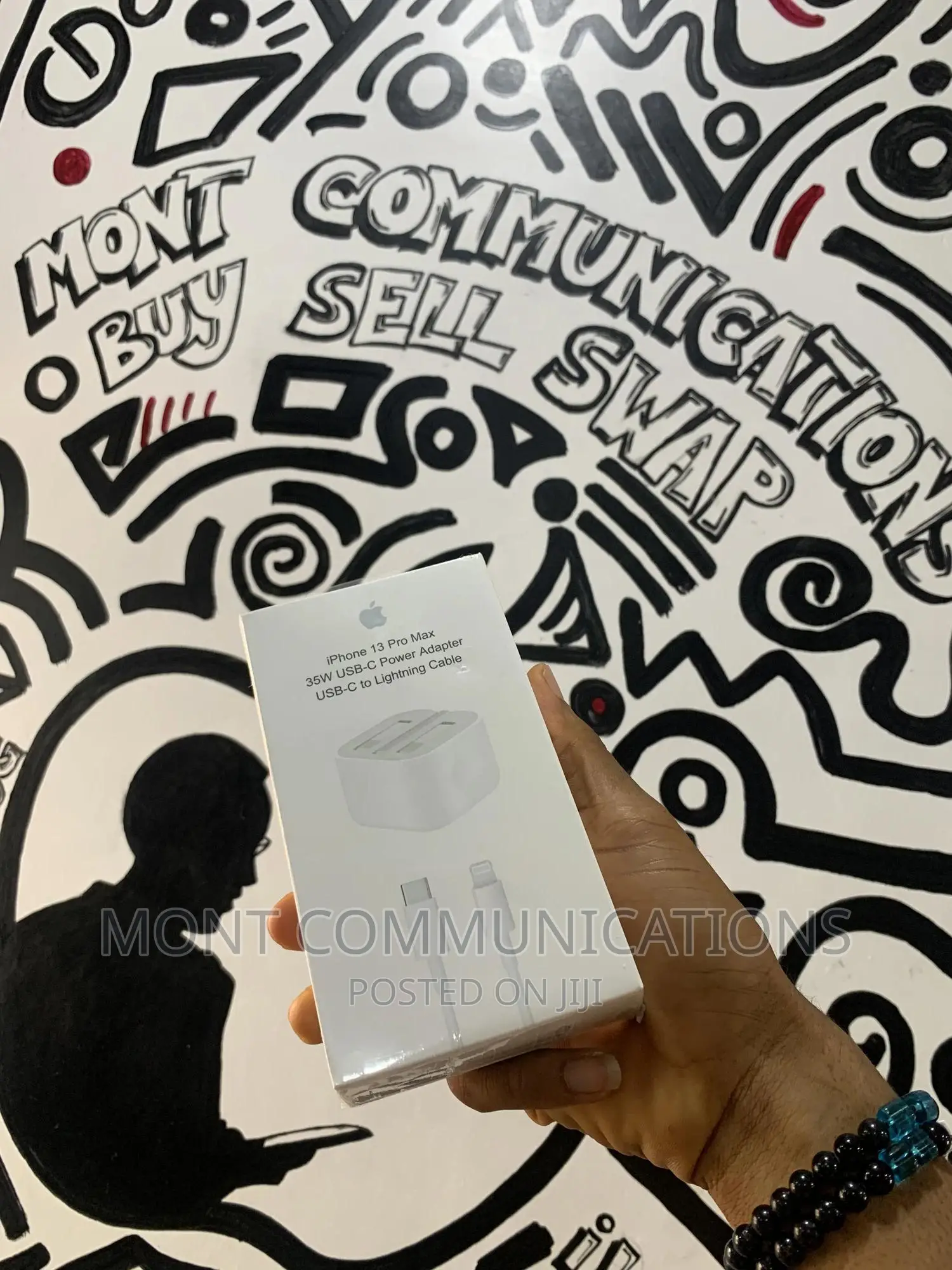 35W USB-C Power Adapter USB-C to Lightning Cable
