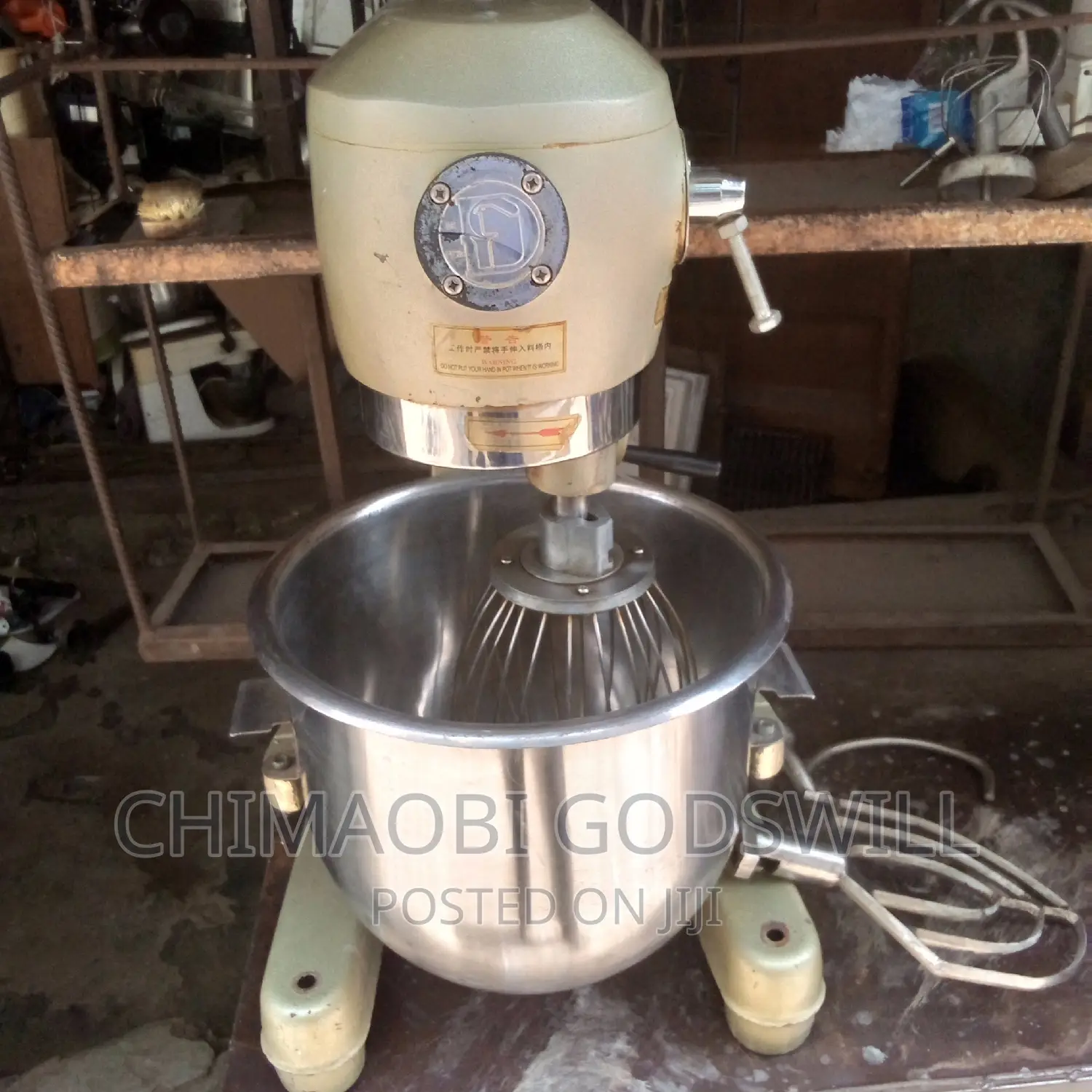 Industrial Mixer Dough Mixer 20 Litres Cake and Bread Mixer