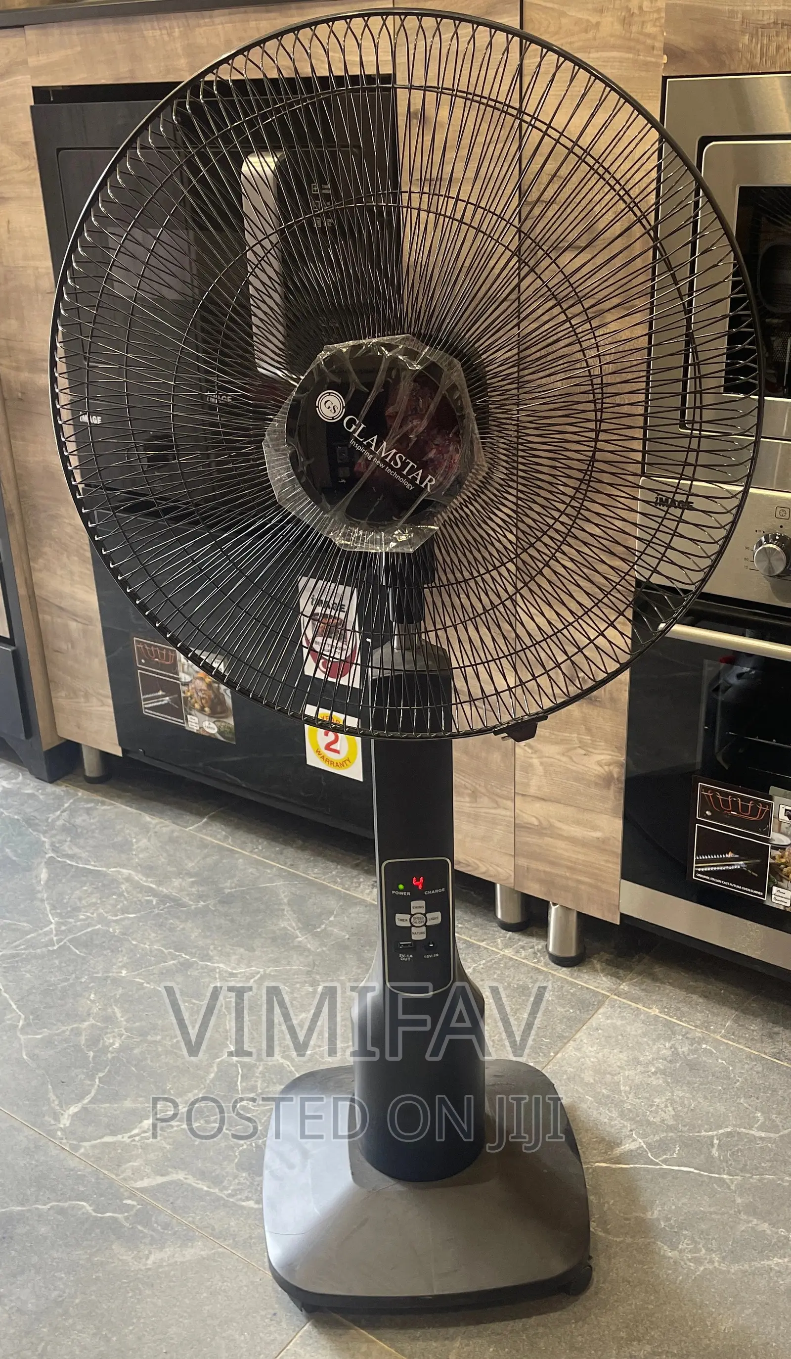 Glamstar 18inches Rechargeable Fan