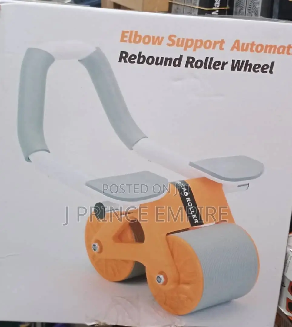 Abs Workout Abdominal Exercise Rollers,Automatic Rebound