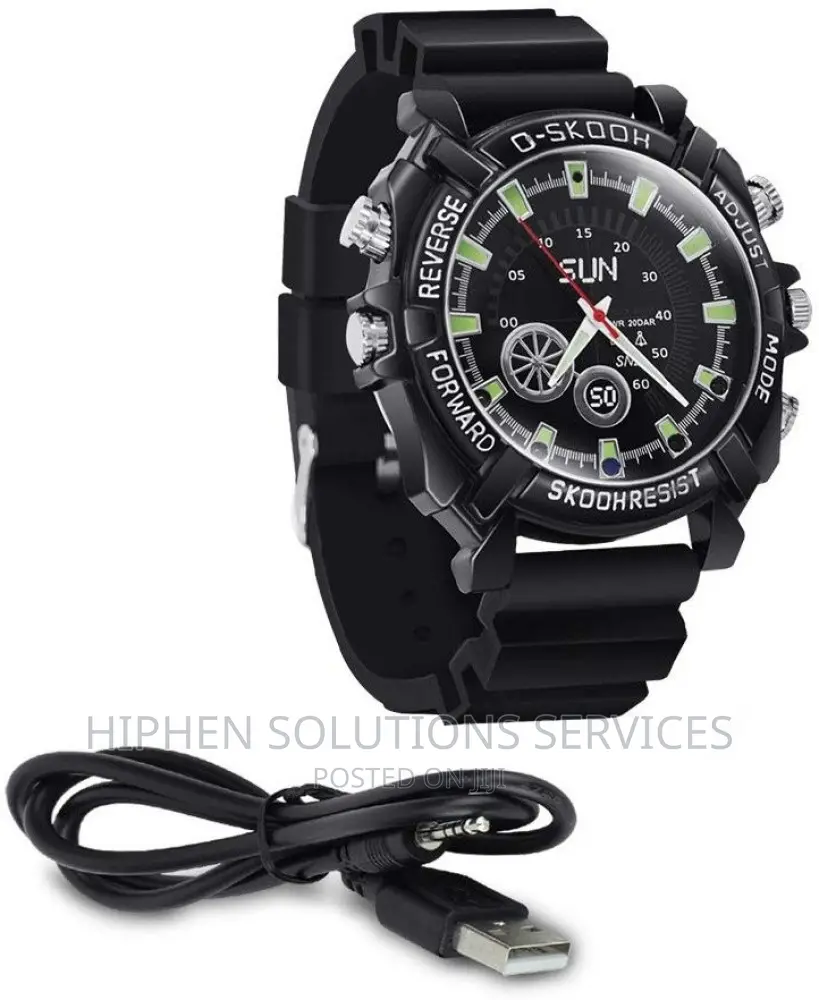 Spy Hidden Camera Watch