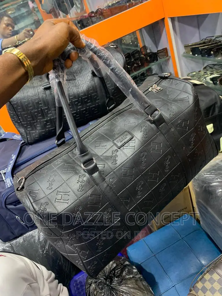 Black Luxury Duffle Bag