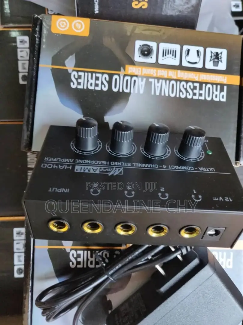 4 Channel Headphone Amplifier