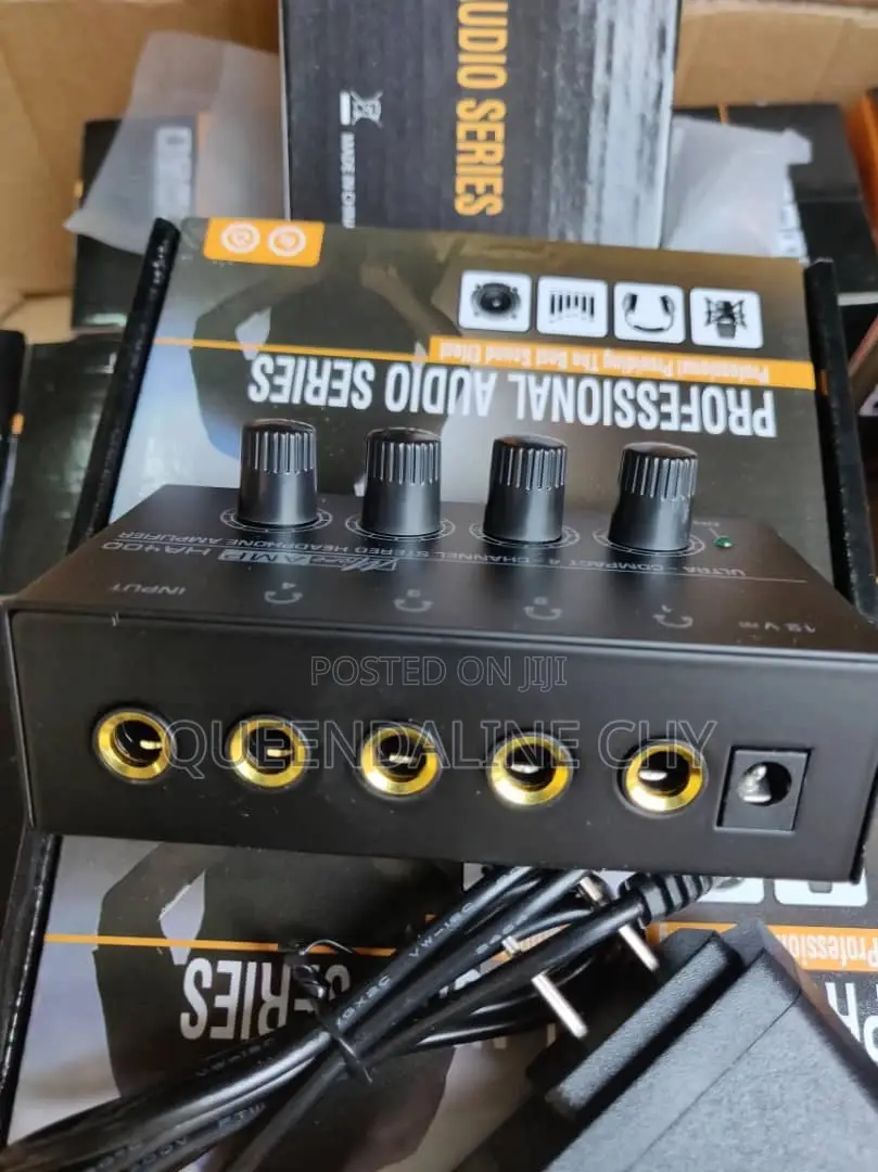 4 Channel Headphone Amplifier