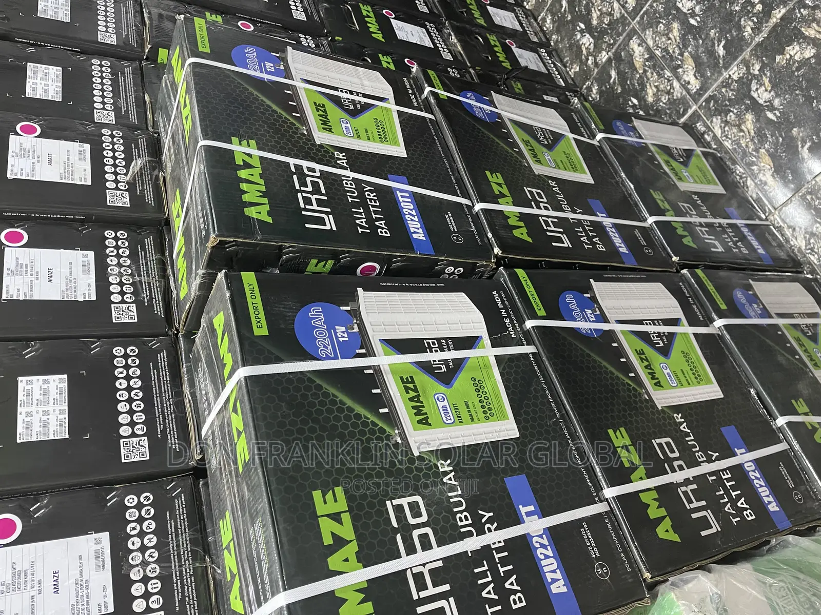 220ah /12v Amaze Tubular Battery