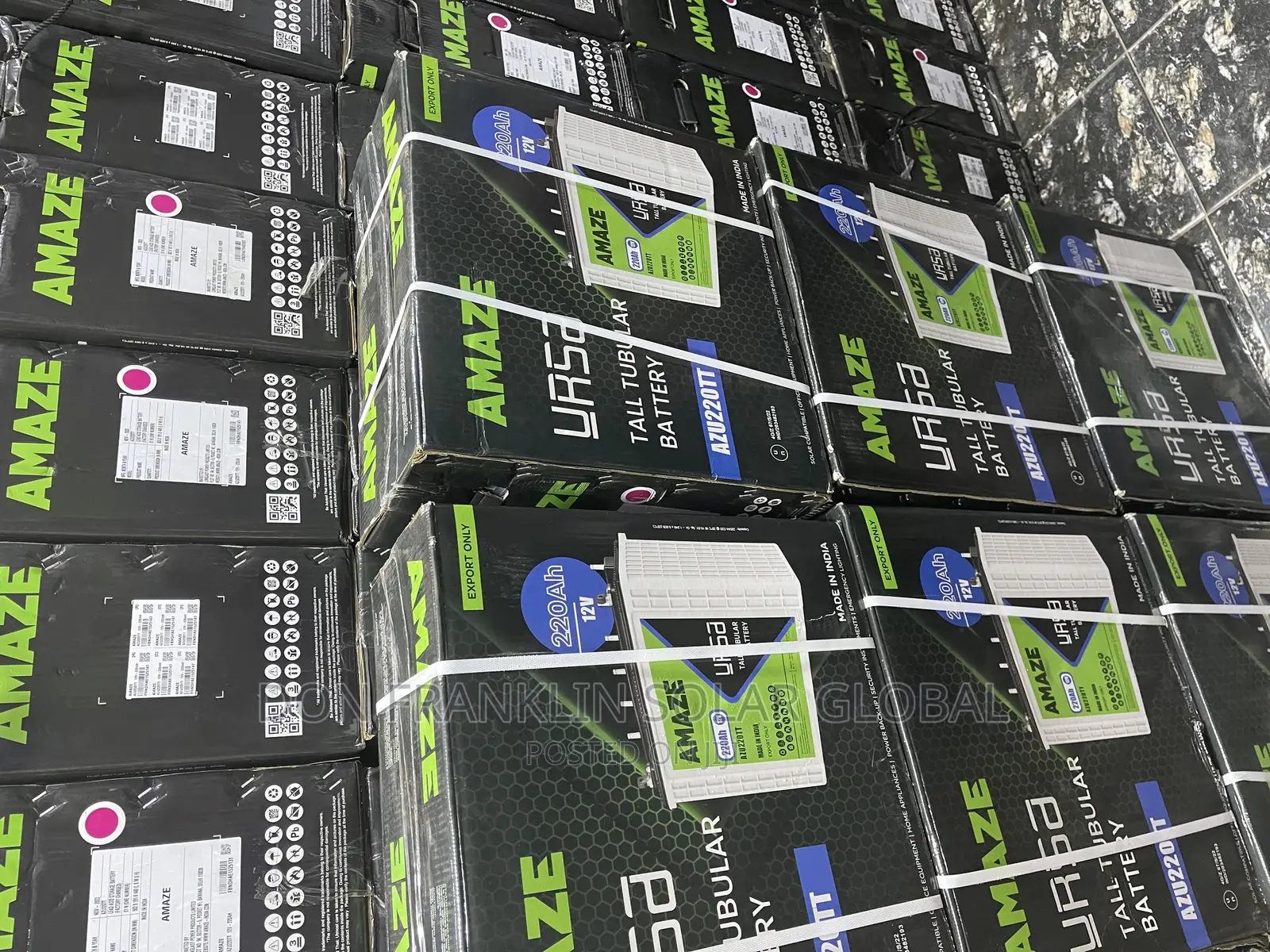 220ah /12v Amaze Tubular Battery