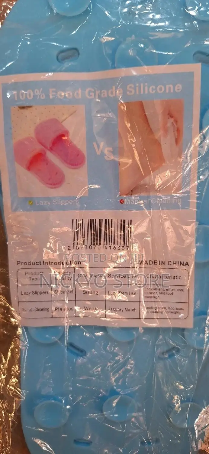 Foot Washing Slippers Bathroom Bath Silicone