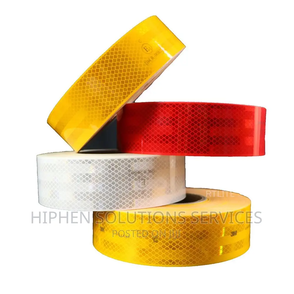 10m X 5cm Safety Warning Tape Reflective