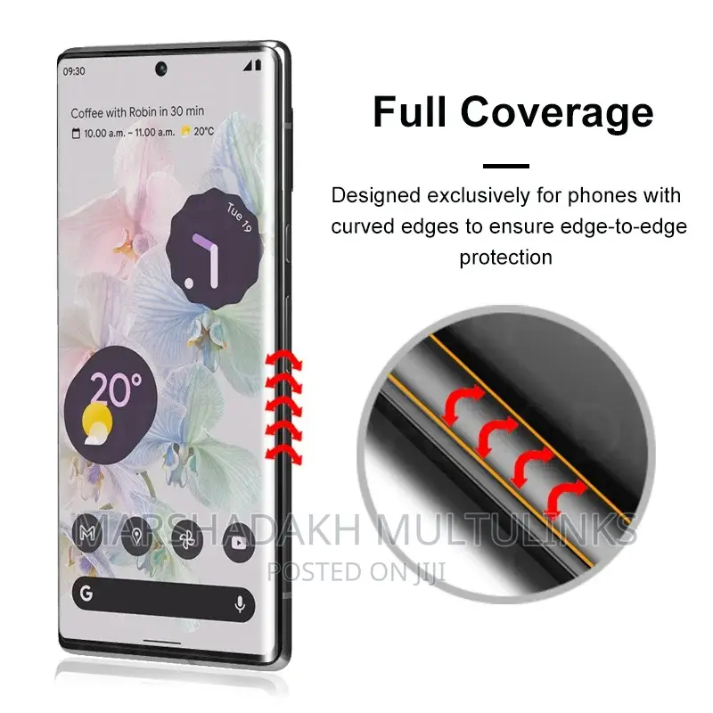 Google Pixel 8,8pro,7,7pro,6 6 Pro Screenguard