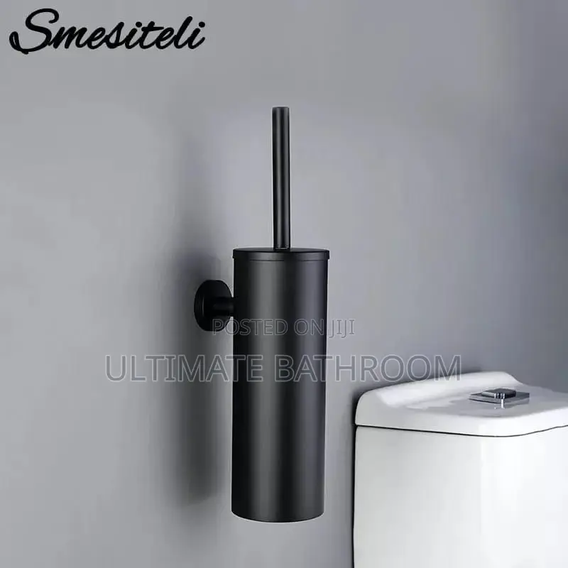 304 Matte Black Wall Hung Toilet Brush