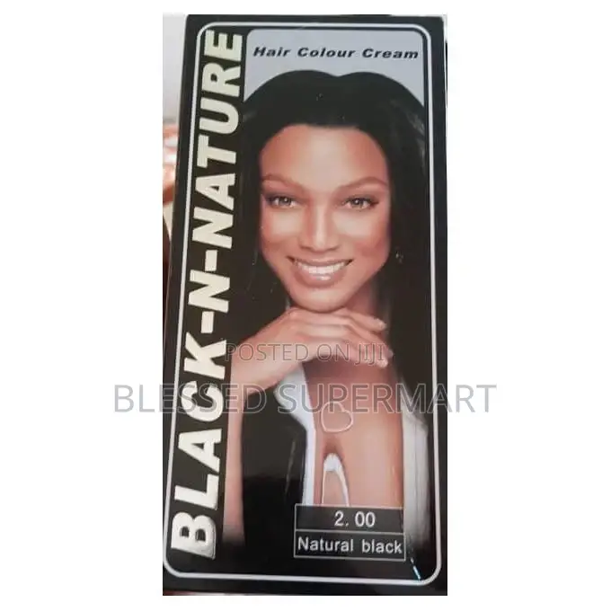 Black and Nature 100% Natural Hair Dye