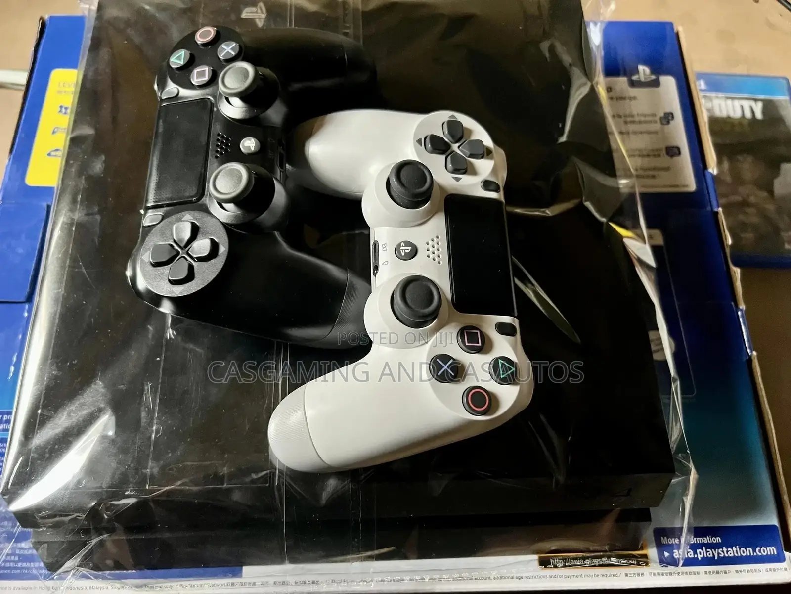 Playstation 4 (PS4) With Two Controllers.