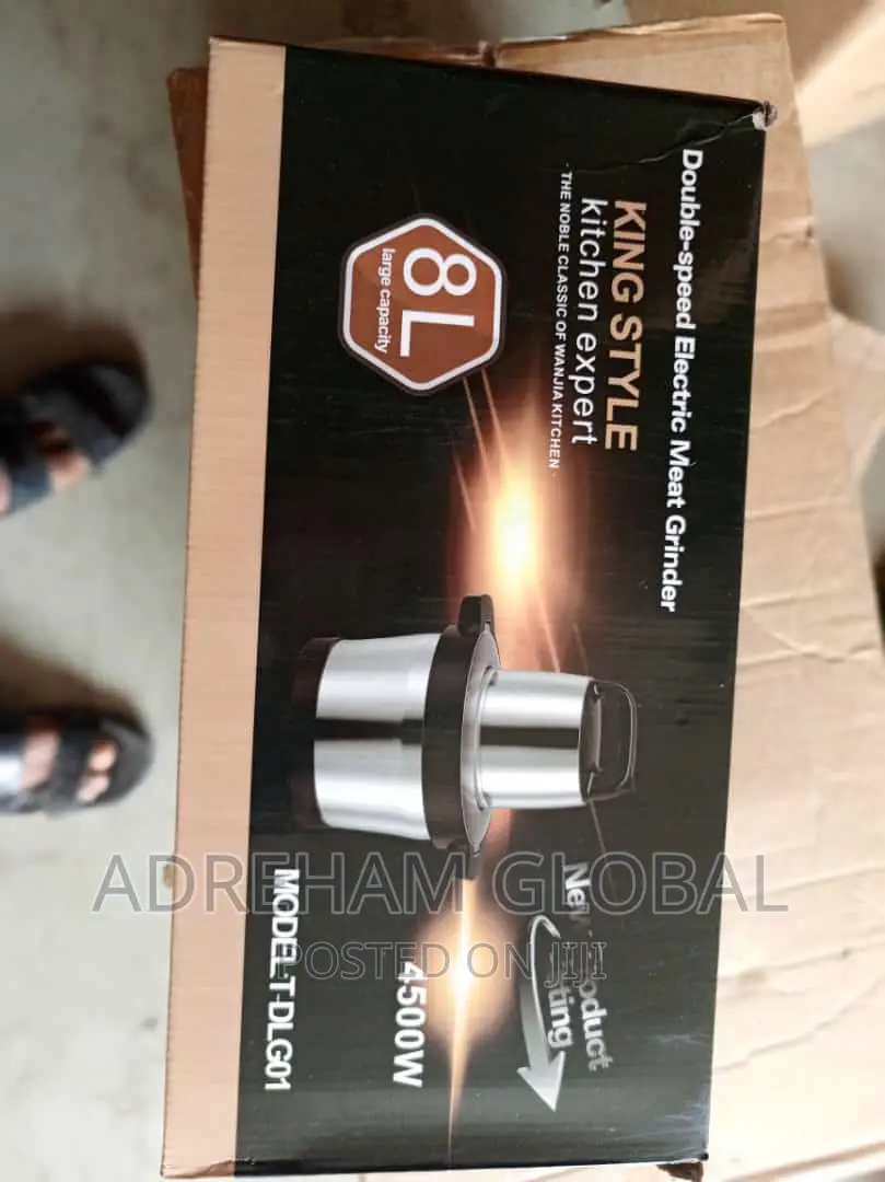 King Style 8L Yam Pounder Double Speed Meat Grinder 4500w