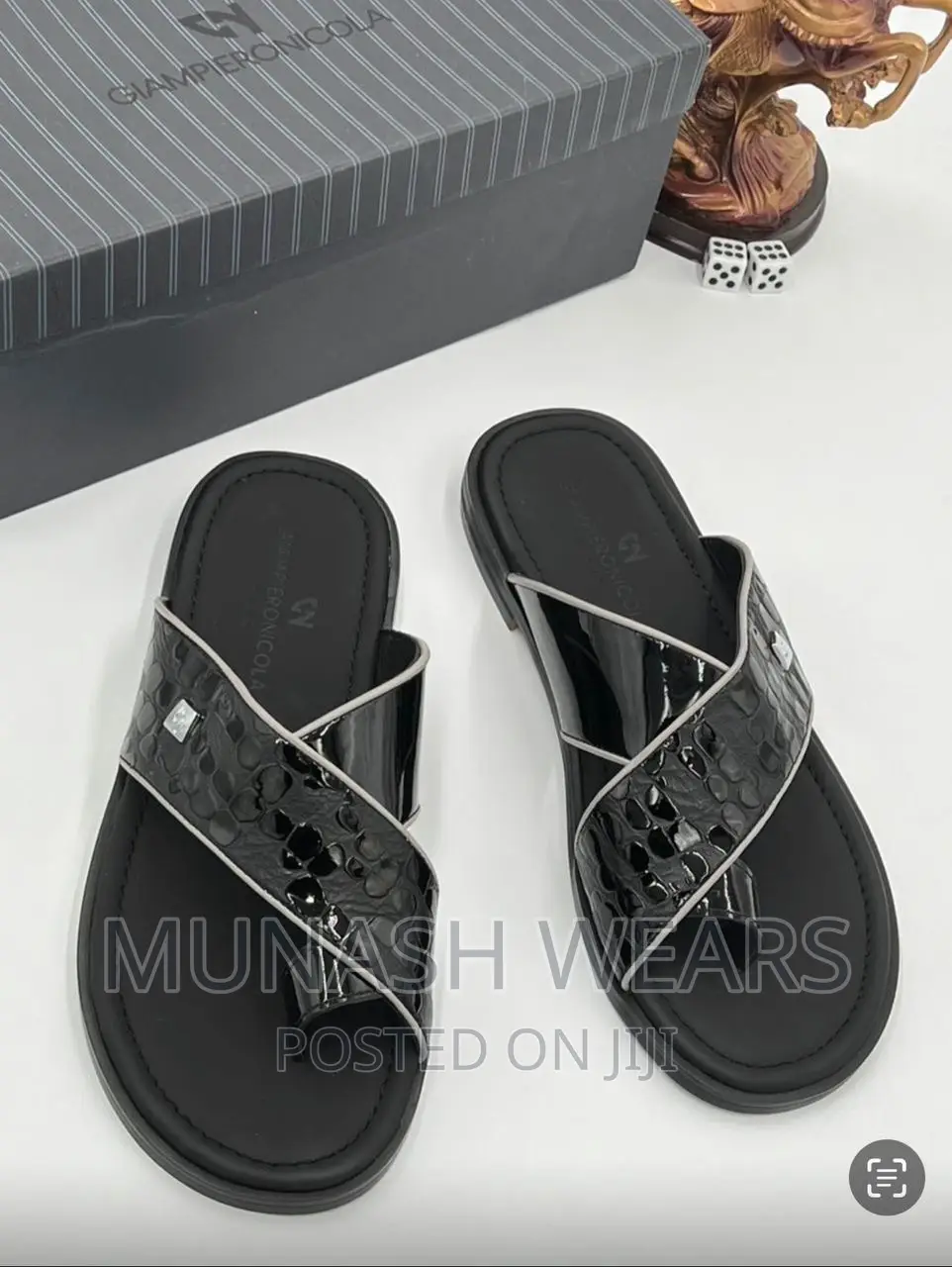 Italian Leather Slipers