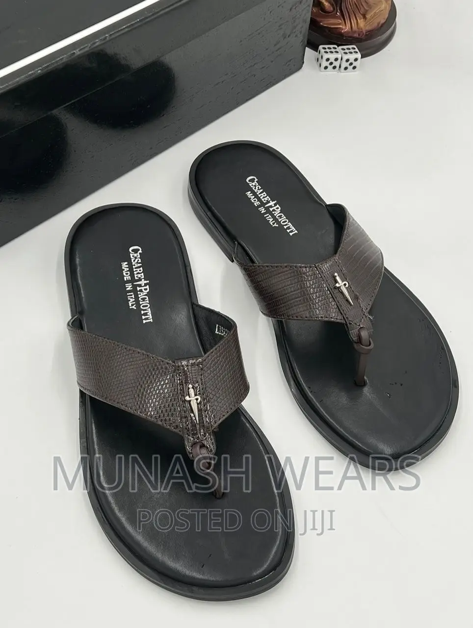 Italian Leather Slipers