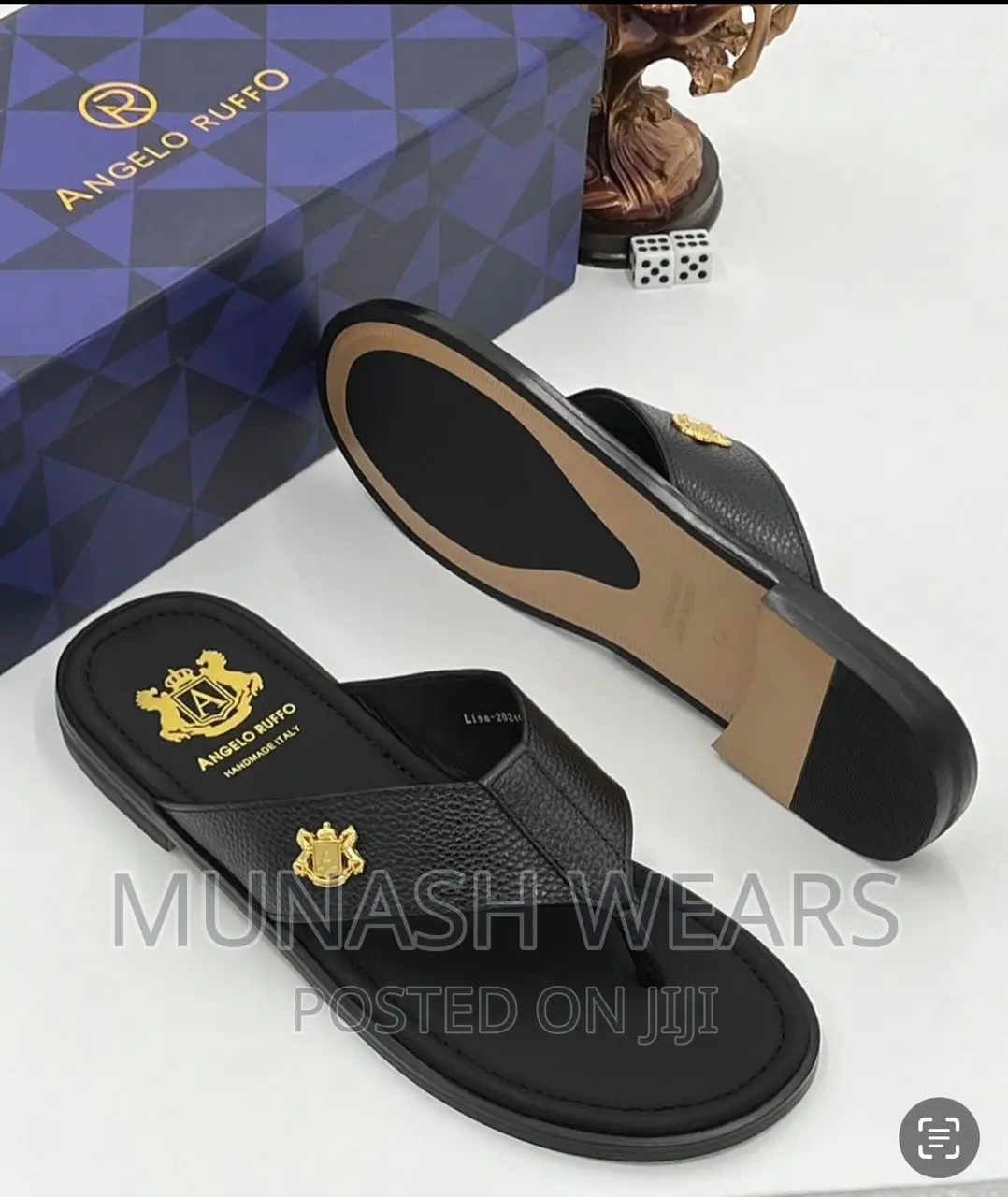 Italian Leather Slipers