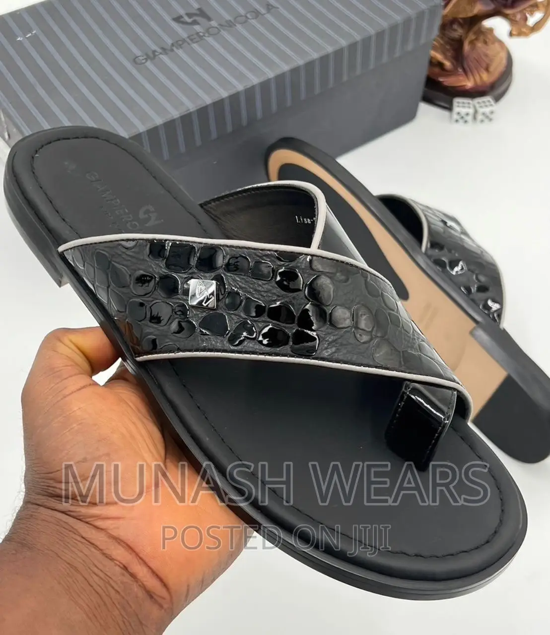 Italian Leather Slipers