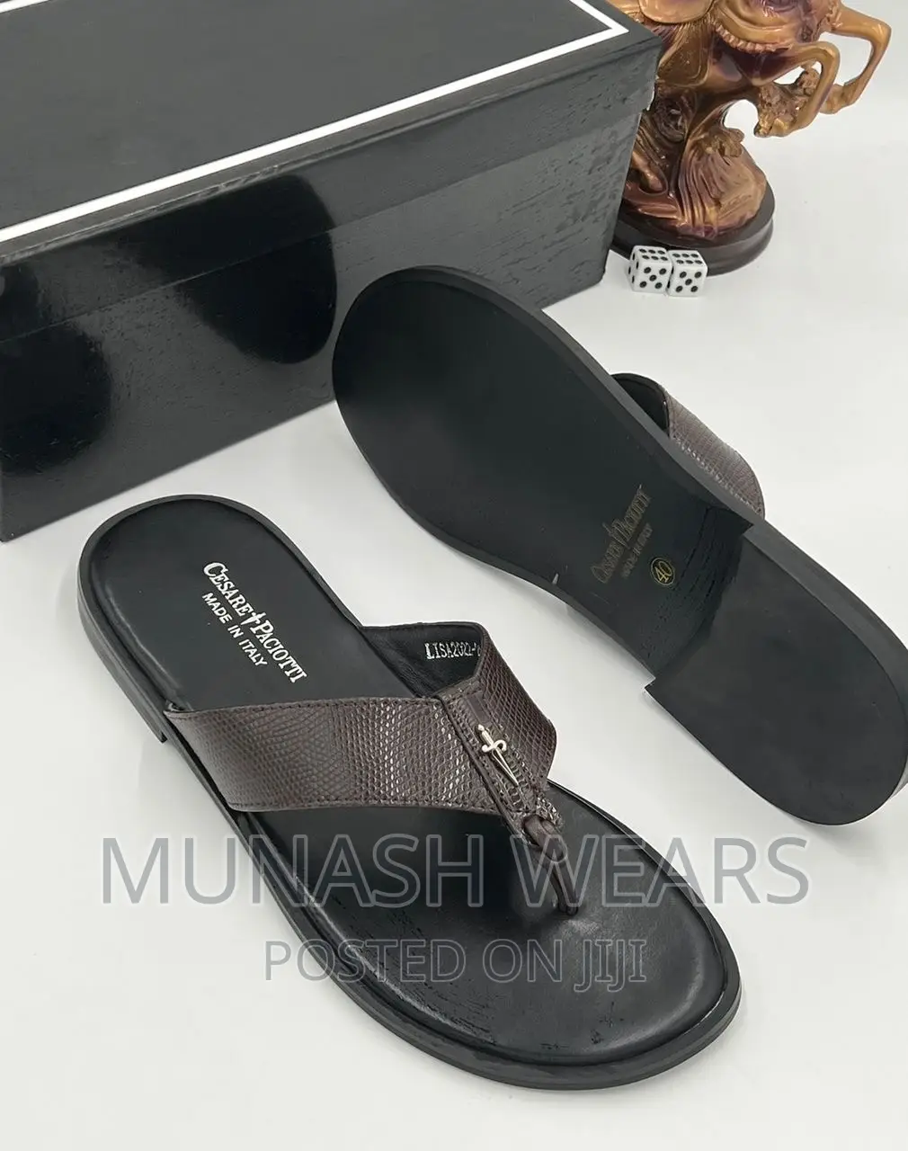 Italian Leather Slipers