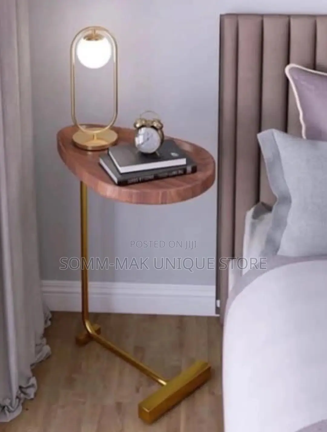 Side Round C Coffee Table - Gold