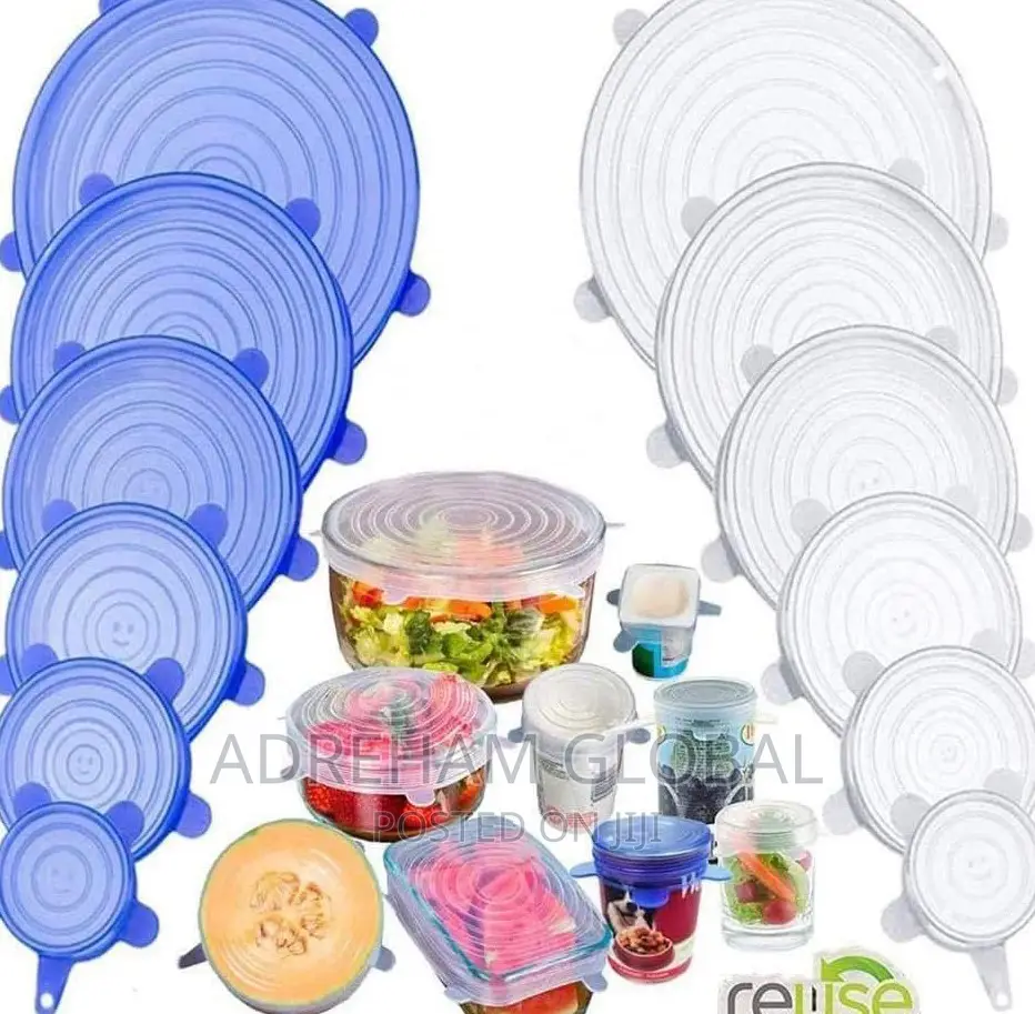 6pcs Silicon Lid Cover