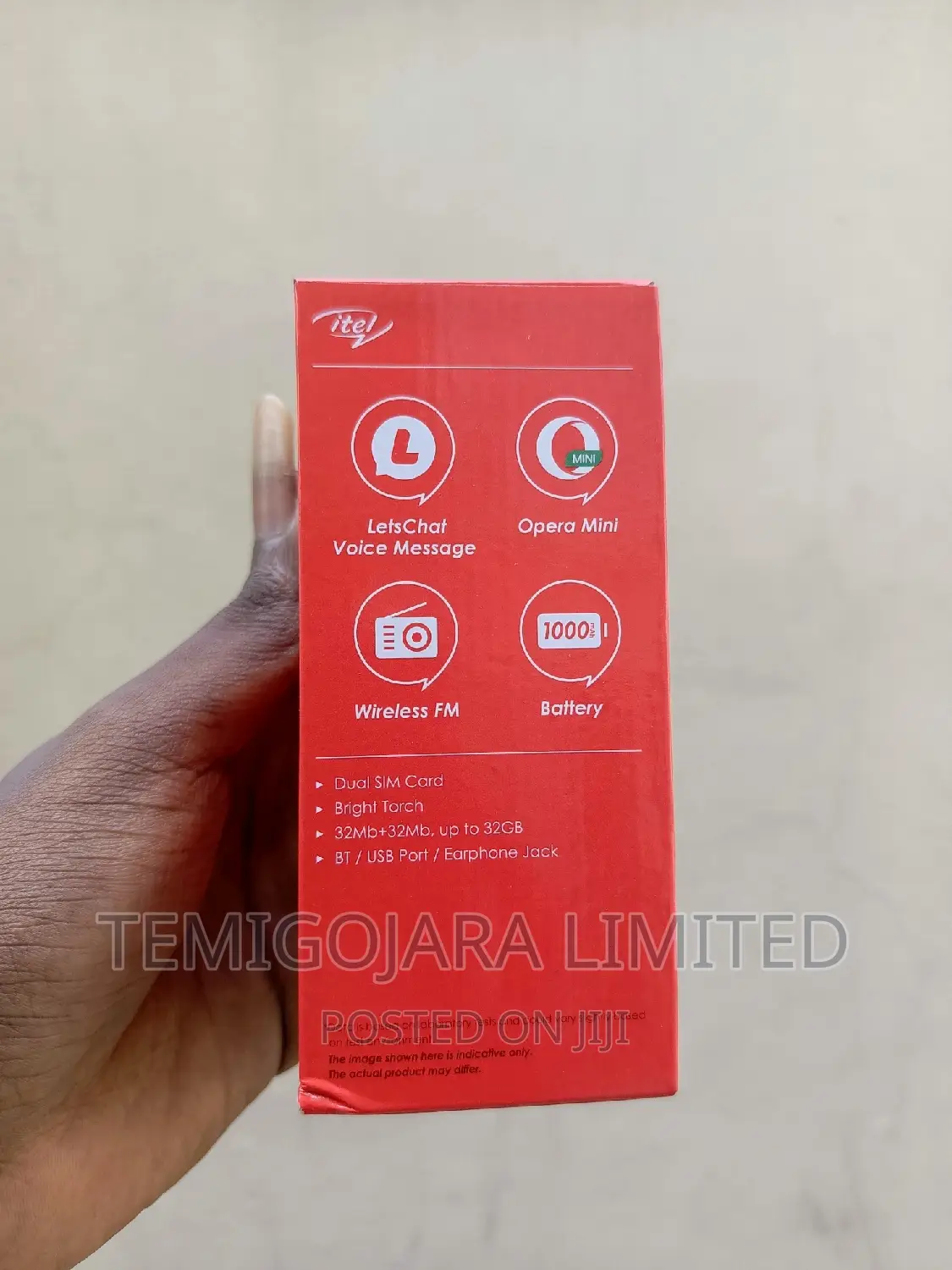 New Itel IT2163 Blue