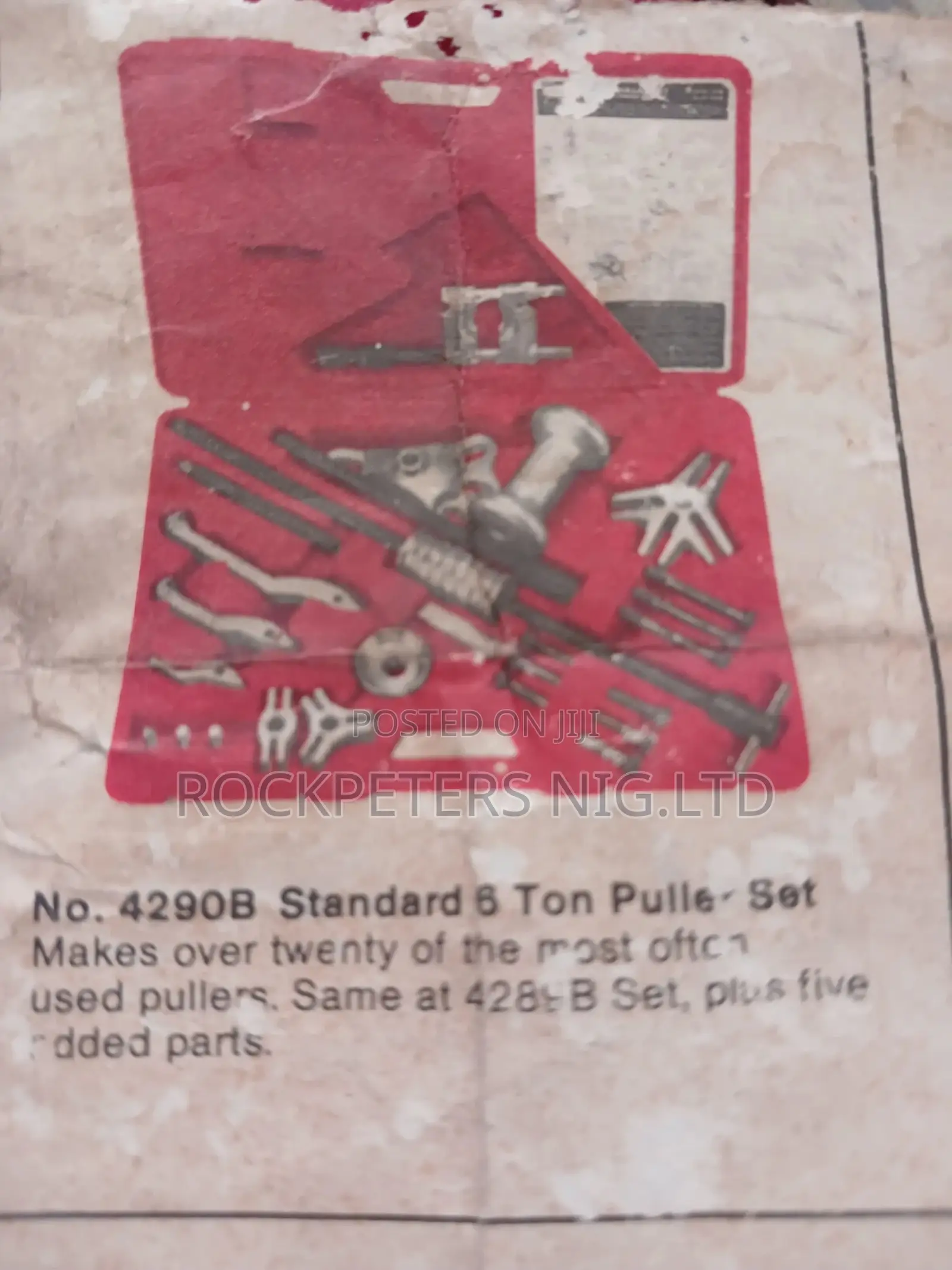 Proto 4290B Standard 6 Ton Puller Set