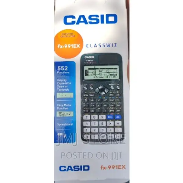 Casio Fx-991ex Engineering Scientific Calculator- Black