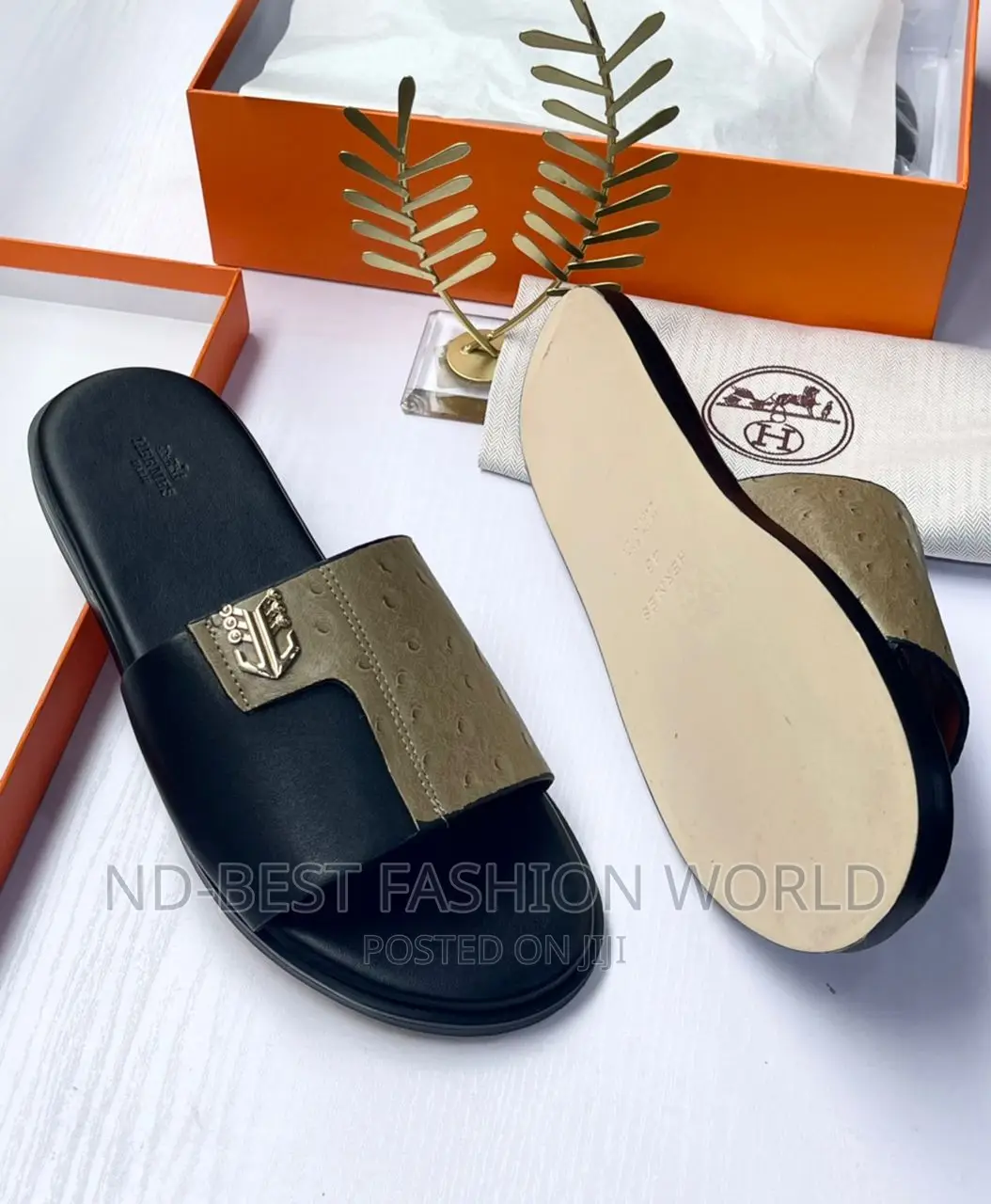 Pure Leather Slippers