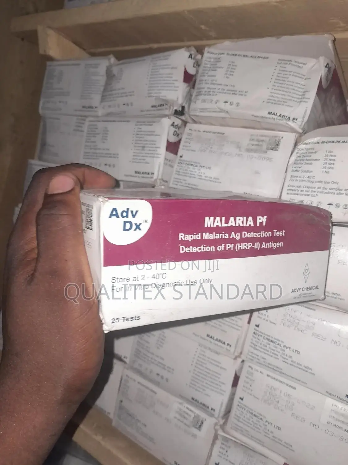 25 Test Malaria Rapid Malaria Ag Detection Kit