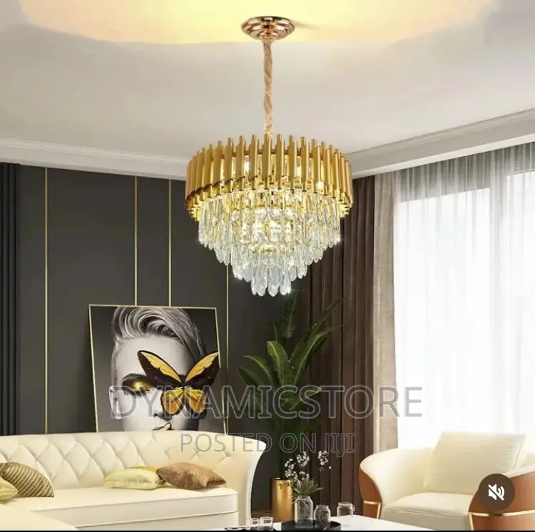 Incandescent Morden Fixture Ceiling Light Crystal Pendant