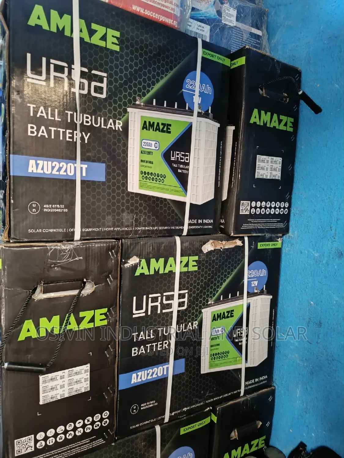 220a Amaze Tumbler Battery 12v
