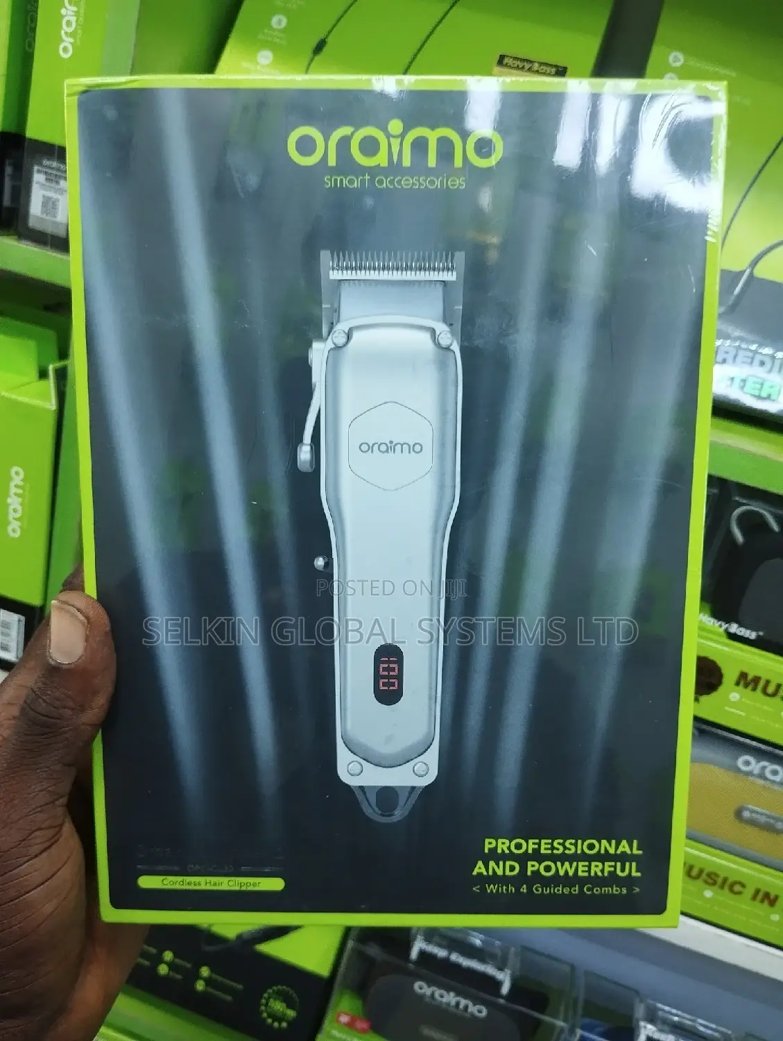 Oraimo Professional Cordless Hair Smart Clipper