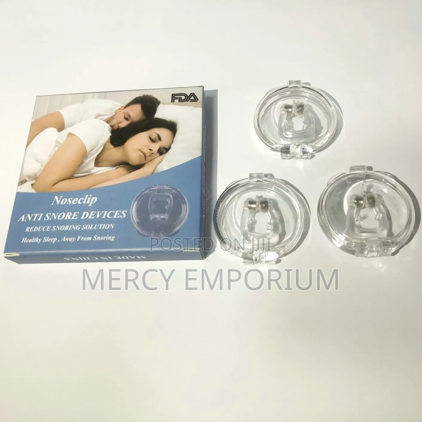2in1 Anti-snoring Silicon Kit. Snoring Solutions.