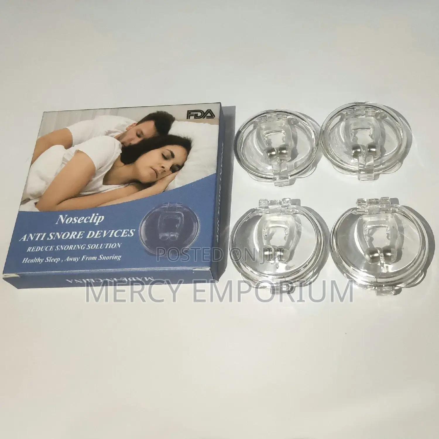 2in1 Anti-snoring Silicon Kit. Snoring Solutions.
