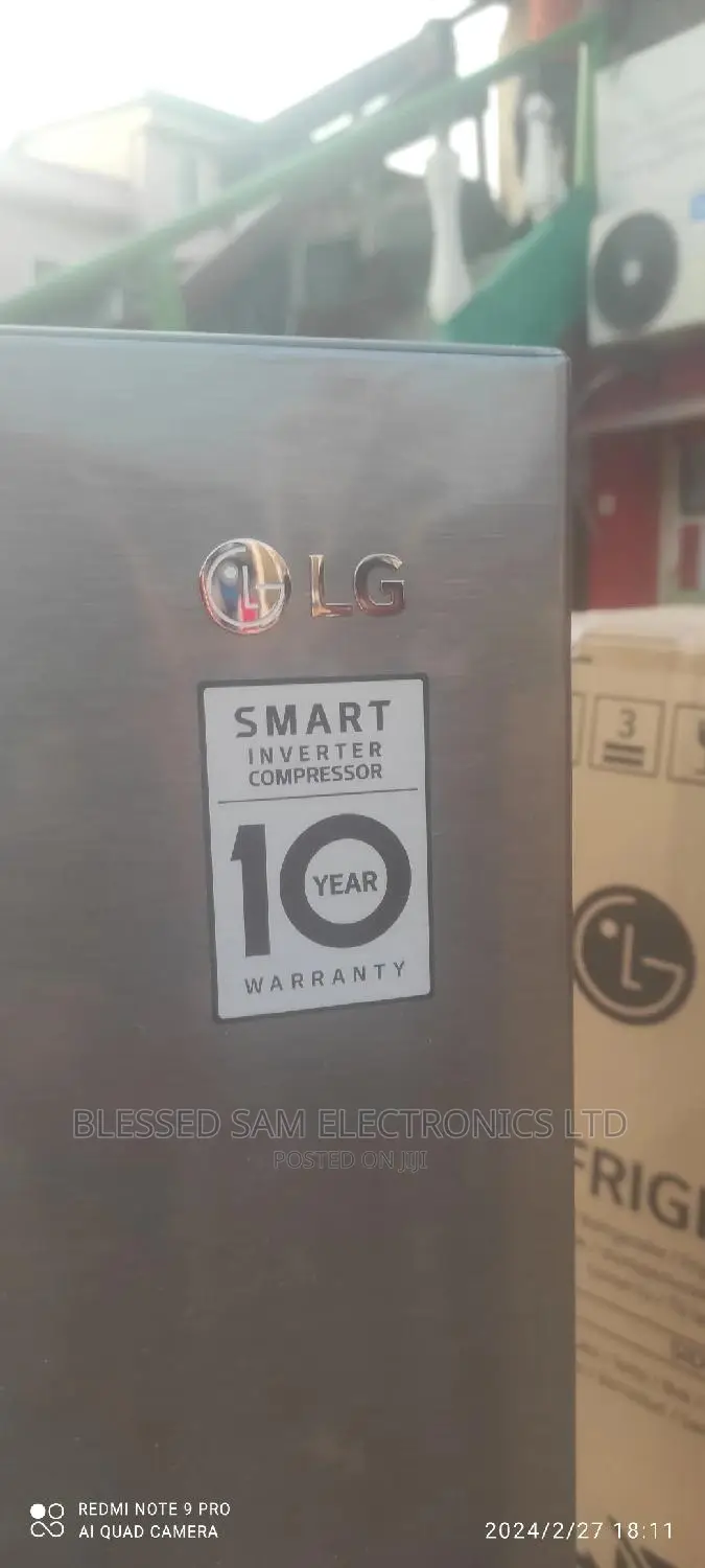 Original>LG Inverter Fridge 205L Double Door 10 Yrs Warranty