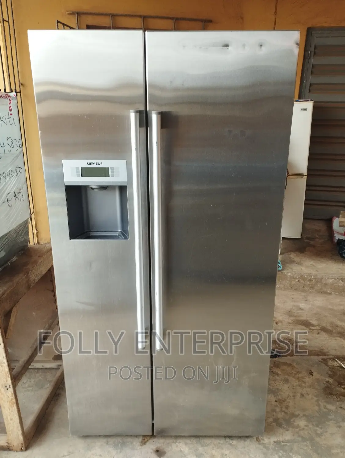 Siemens Stainless Steel Inverter Side by Side Refrigerator