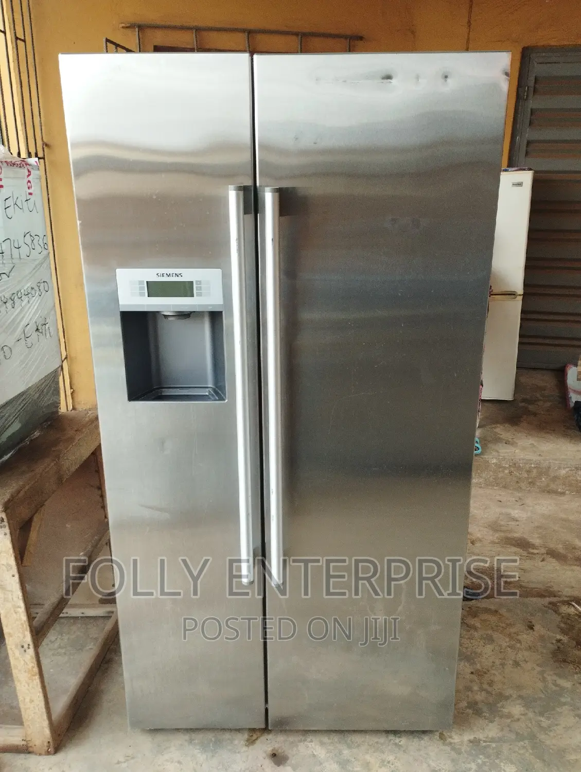 Siemens Stainless Steel Inverter Side by Side Refrigerator