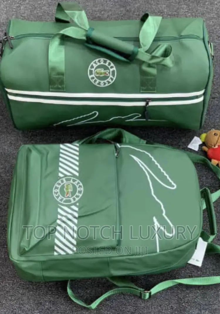 Lacoste Luxury Set Bags Backpack and Luggage