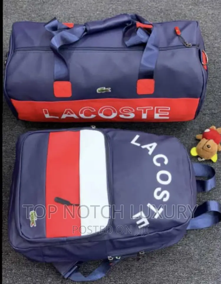 Lacoste Luxury Set Bags Backpack and Luggage