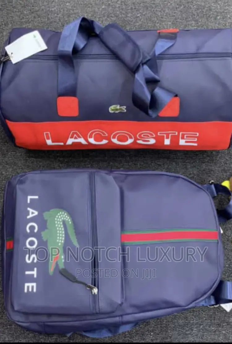 Lacoste Luxury Set Bags Backpack and Luggage