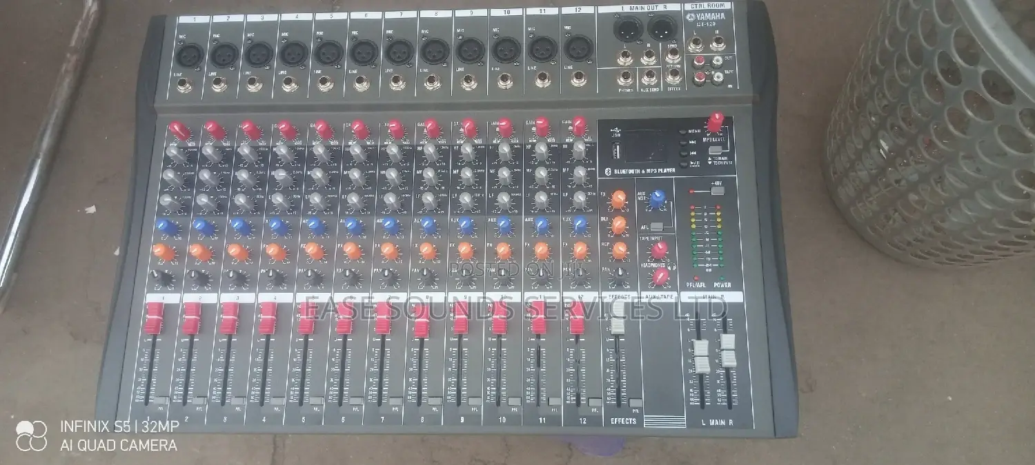 12channels Sound Mixer
